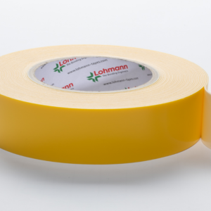 двусторонняя лента Ломанн c низкотемпературным устойчивым акриловым клеем на вспененной основе