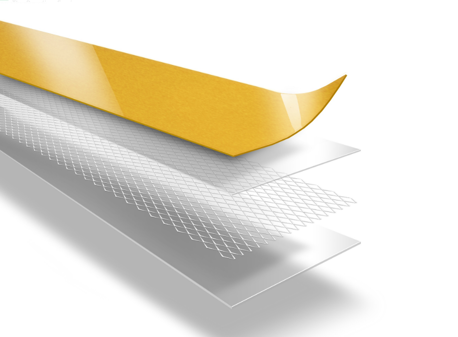 DuploCOLL 12371_2photo Двусторонняя лента Ломанн на сеточной, тканной основе